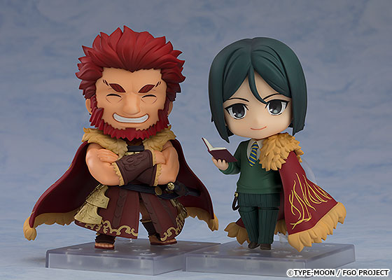 大人気スマホゲーム『Fate/Grand Order』より、キャスターのサーヴァント「諸葛孔明」と、ライダーのサーヴァント「イスカンダル」がねんどろいどになって登場！