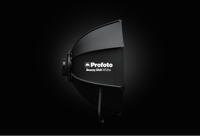 光を自在に操り、美しさを際立たせるProfoto ビューティーディッシュ　ホワイト/シルバー