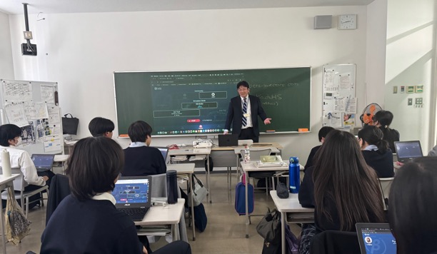 開智日本橋学園中学・高等学校でBeta Investors+ 金融経済教育をご提供