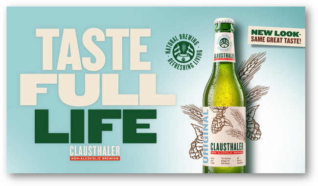 “ノンアルコールビールのパイオニア”『クラウスターラー』が、その歴史と製法へのこだわりを表現した新パッケージへとリニューアル！