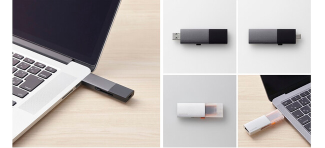 USB-CとUSB-A、2つのコネクターを装備！様々なデバイス間でデータを共有できるWコネクター対応スライド式外付けSSDを新発売