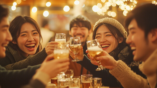 今年の忘年会、すでに行った・予定ありは34％　久しぶりに会える、少人数、一次会ですっきり終わる会が好まれる