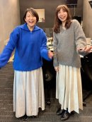 「風は虹色」パーソナリティー小野亜希子さんと 「風は虹色」パーソナリティー小野亜希子さんと