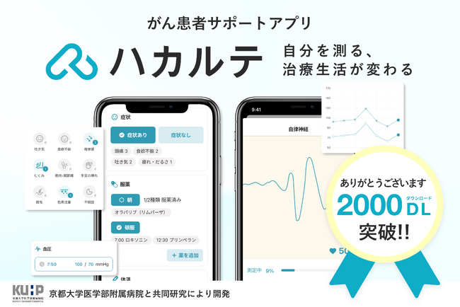 治療生活を変える がん患者サポートアプリ「ハカルテ」 登録した薬剤ごとに気をつけたい副作用を知らせる機能を追加！