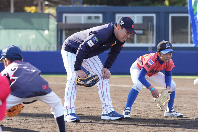 「ＮＸグループ×侍ジャパン 野球教室」を開催