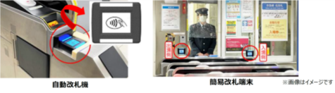 令和６年12月21日からクレジットカード等のタッチ決済による乗車サービス（実証実験）を開始します