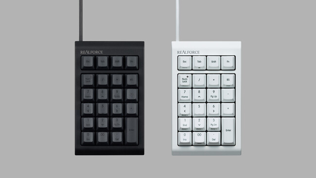 「REALFORCE RT1テンキーボード」の供給に関するお知らせとお詫び