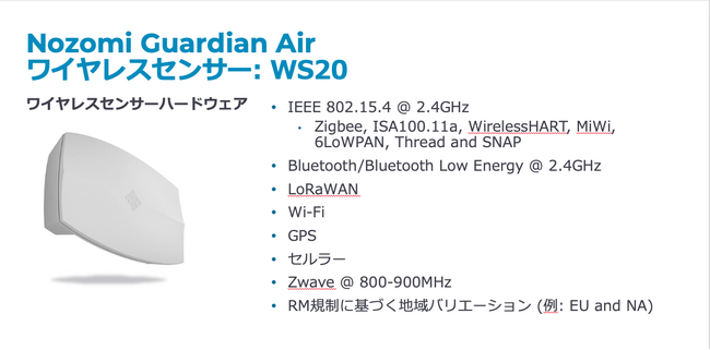 Nozomi Networks, Nozomi Guardian Air の日本市場での販売開始を発表