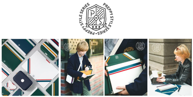 中国市場向けオリジナルステーショナリーシリーズ「PREPPY STYLE（プレッピースタイル）」発売