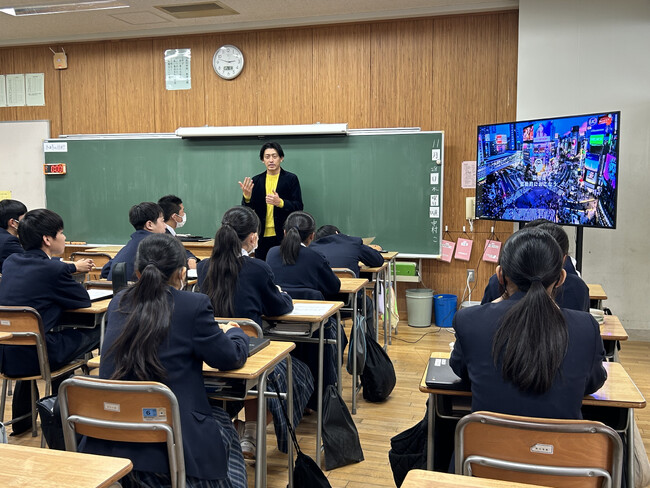 豊島区立明豊中学校のキャリア教育で「認知症教育の出前授業」を実施しました