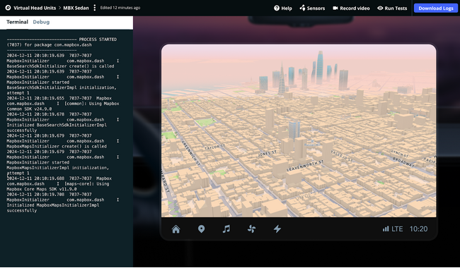 Mapbox、Arm社との提携により仮想ヘッドユニット（VHU）を発表　ソフトウェア定義車両（SDV）のナビゲーション開発を加速