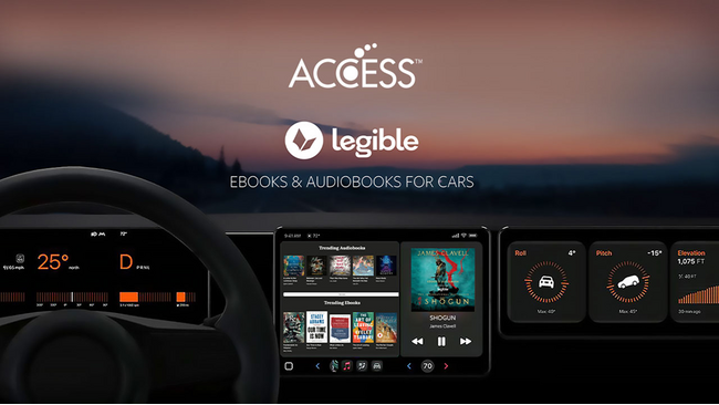LegibleとACCESS Europe、電子書籍とオーディオブックのコネクテッドカーへの搭載に向けて提携