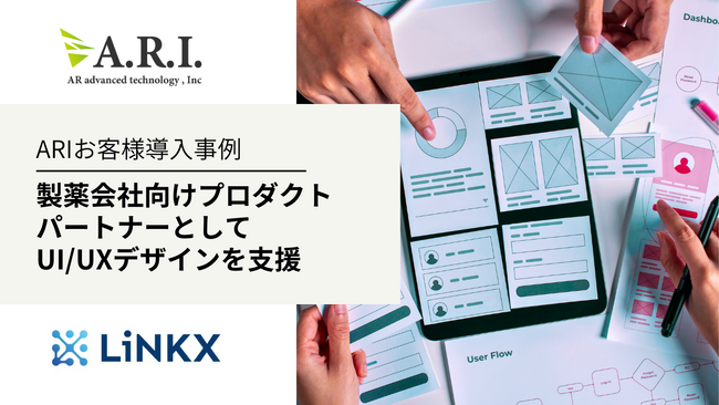 ARI導入事例：リンクスの製薬会社向けプロダクトのUI/UXデザインをARIが支援