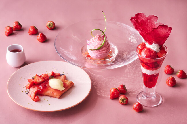 【品川プリンスホテル】『Strawberry Garden アフタヌーンティースイーツコース』を販売
