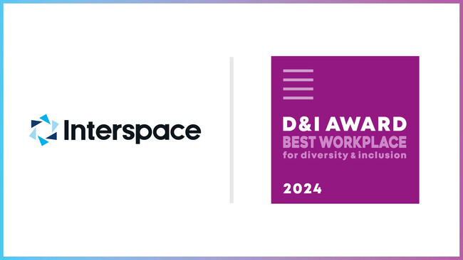 インタースペース、2年連続で「D&I AWARD 2024」最高評価「ベストワークプレイス」認定