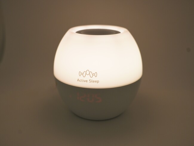 【新商品】多機能ライト「Active Sleep BEDSIDE LIGHT」を発売～やすらぎの光と音に包まれ、ここちよい眠りへ～