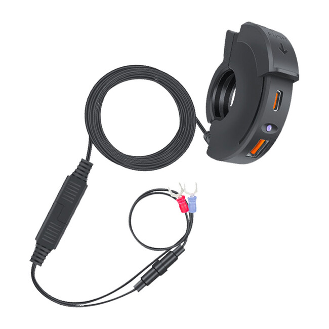 バイク用品ブランドMAXWINから超薄型ハンドル設置バイク用2ポートUSB電源が登場!