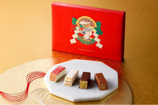 【御年賀ギフト】 果実を使った彩り華やかなスイーツで、心華やぐ新年を。“くだもの”と“木の実”を楽しむ洋菓子ブランド「フランセ」から「迎春ミルフィユ」を発売！