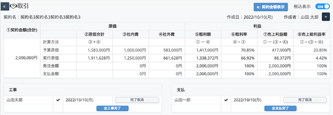 BUILDY NOTEは「社外コストと社内コストの個別管理機能」をリリースいたしました。