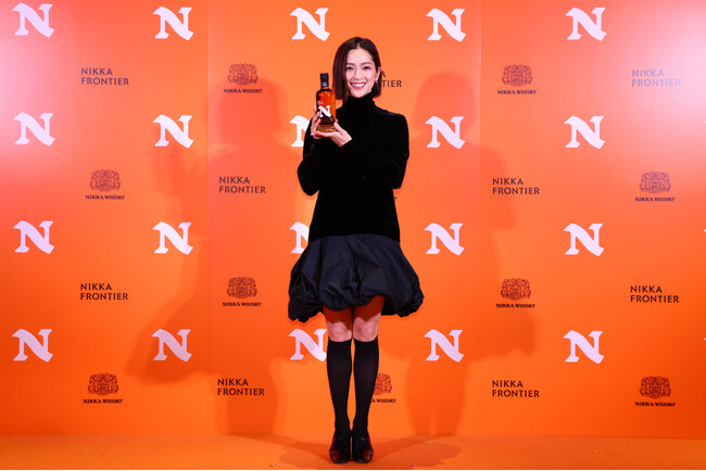 中村アンさん“フロンティアスピリット”で「旅先での経験で自分を高めたい」『NIKKA FRONTIER BAR』オープニングイベント開催