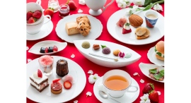 冬季限定「いちごとチョコのアフタヌーンティー」 冬季限定「いちごとチョコのアフタヌーンティー」