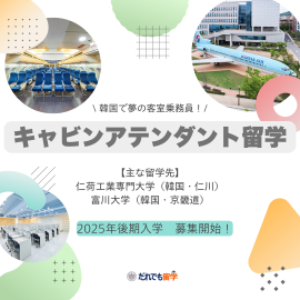 キャビンアテンダント(CA)留学 キャビンアテンダント(CA)留学