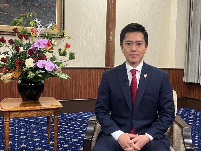 -吉村洋文・大阪府知事、横山英幸・大阪市長のインタビューも-J:COM、新春番組！　関西の首長47名の新年挨拶を放送～2025年元日より「J:COMチャンネル」で～