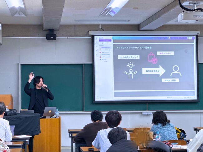 SAKIYOMI、２名のインフルエンサー社員が大阪芸術大学でSNSマーケティングとショート動画制作に関する特別講義を実施