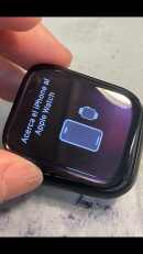 修理後:新たなガラスを格安で貼り替え完了。 修理後:新たなガラスを格安で貼り替え完了。