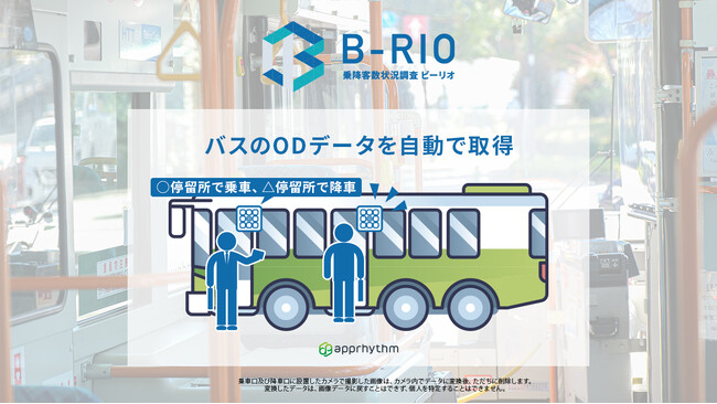 Vieurekaプラットフォームを活用したアプリズム社「『B-RIO』乗降客数状況調査ビーリオ」2024年11月より東京都交通局（都営バス）において実証開始
