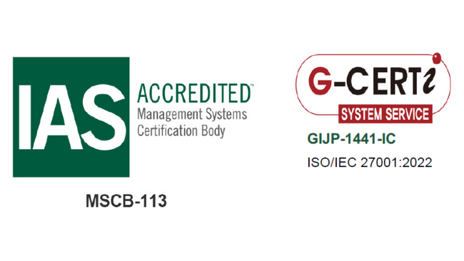 ARK CONSULTING株式会社は、情報セキュリティマネジメントシステム(ISMS)の認証を取得