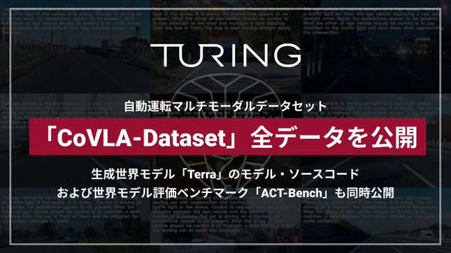 自動運転マルチモーダルデータセット「CoVLA-Dataset」全データを公開