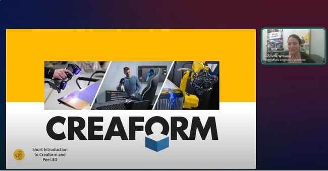 Creaform社のハンディスキャナーPeel 3、『Peel OS 2.0』リリースに伴い、YouTubeでウェビナーを公開中！