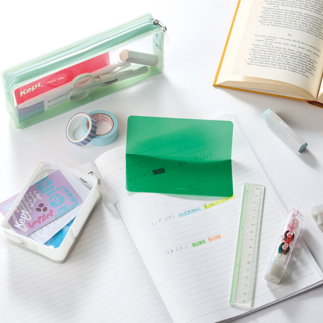 クリアペンケースで人気の文房具ブランド「Kept」より新型ペンケースや消せるラインマーカーを含む新製品を2025年1月下旬に発売