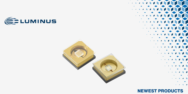 マウザー、Luminus Devicesの表面実装型LED「XBT-3535 UVB/UVC」の取り扱いを開始