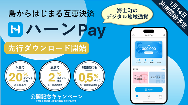 島根県海士町のデジタル地域通貨「ハーンPay」を提供開始　MoneyEasy初の離島での運用事例に