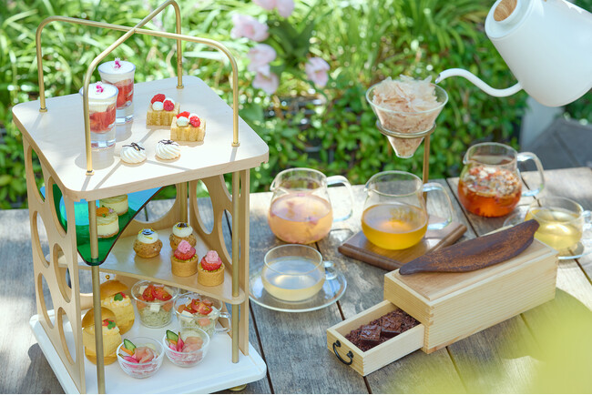 【OMO7大阪】桜や苺もだしになる！？驚きと発見の大阪アフタヌーンティー「アフタヌーンだし」提供