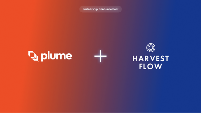 Apas Port、RWAのL1ブロックチェーンPlume Networkとパートナーシップを締結。NFT発行型暗号資産レンディングサービスHARVEST FLOWを展開