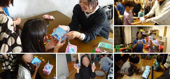 こども食堂の子どもたちに『しゅくだいやる気ペン』をクリスマスプレゼントとして提供