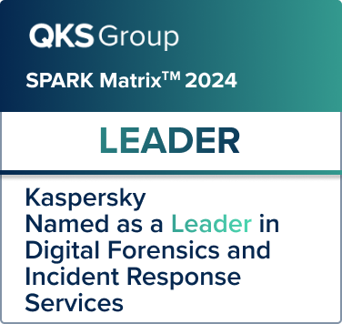 Kasperskyのサービスが、QKS Groupの2024年「SPARK Matrix(TM)」のレポートでリーダーに選出される