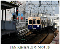 青胴車引退イベント【第2弾】 5001形 旧西大阪線（現阪神なんば線）“走”行会を実施！