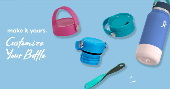 【オリジナルカスタムを楽しめる】Hydro Flask(R)「アクセサリー送料無料」キャンペーンを実施！