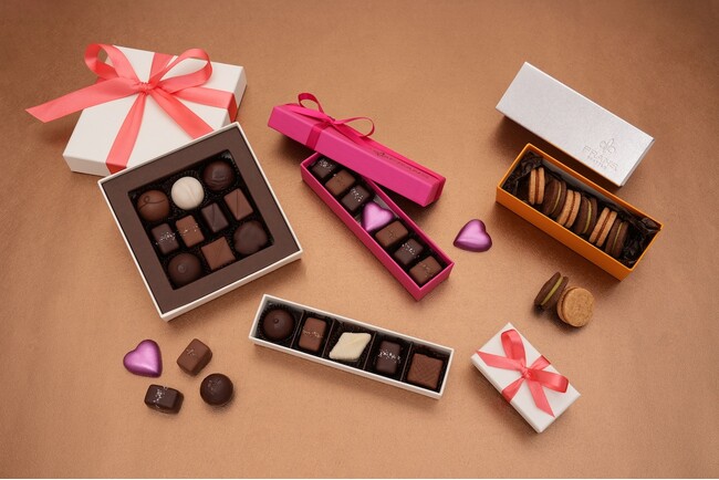 シアトルのショコラトリー＜フランズチョコレート＞より、バレンタインシーズンを華やかに彩る「バレンタインコレクション2025」が登場！