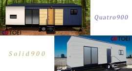 【トレーラーハウス】新⾞両2タイプを販売開始しました!ニューコンセプトのロフト付きモデル「Quatro900」&事務所向けモデル「Solid900」 【トレーラーハウス】新⾞両2タイプを販売開始しました!ニューコンセプトのロフト付きモデル「Quatro900」&事務所向けモデル「Solid900」