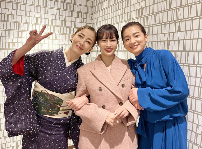 宮沢りえ、尾野真千子の「よはくじかん」は阿修羅？！新春！Netflixシリーズ「阿修羅のごとく」鼎談！『広瀬すずの「よはくじかん」』