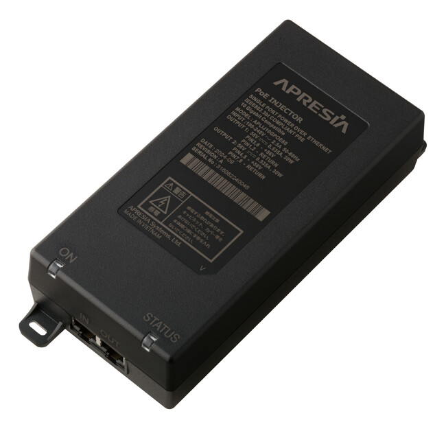 60W PoE++給電対応PoEインジェクター ApresiaLightIJ-10GPoE-60を販売開始