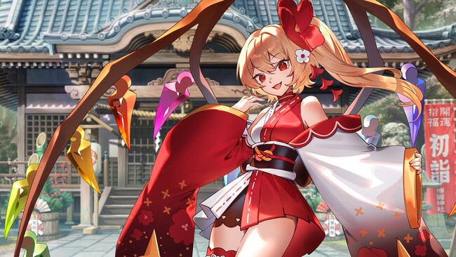 『東方幻想エクリプス』振り袖のフランドールが登場するイベント「新春幻想大狂騒！すごろく真剣勝負！」開催！