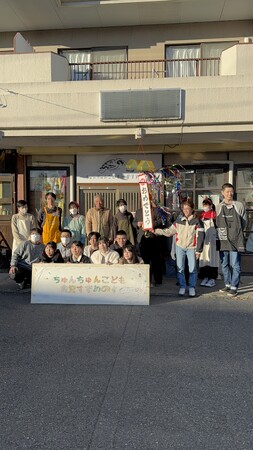 長場雄デザイン！こども食堂 新看板除幕式を開催