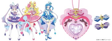 プリキュアシリーズ最新作『キミとアイドルプリキュア♪』はハートのミラーボールが光って回って変身！「キミとアイドル変身・アイドルハートブローチスペシャルセット」2025年2月1日(土)発売