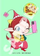 オリジナルステッカー第4弾イラストサンプル オリジナルステッカー第4弾イラストサンプル